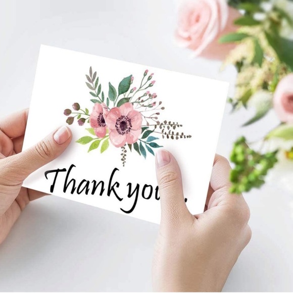 Thank You Cards Set of 6 - Picture 3 of 5